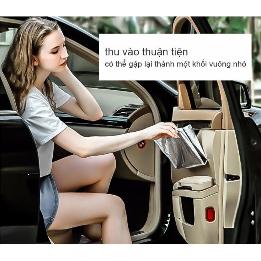 Bạt chắn nắng phủ kính trước xe ô tô - Chống lá cây rơi, phân chim, lắp đặt chỉ 1 phút