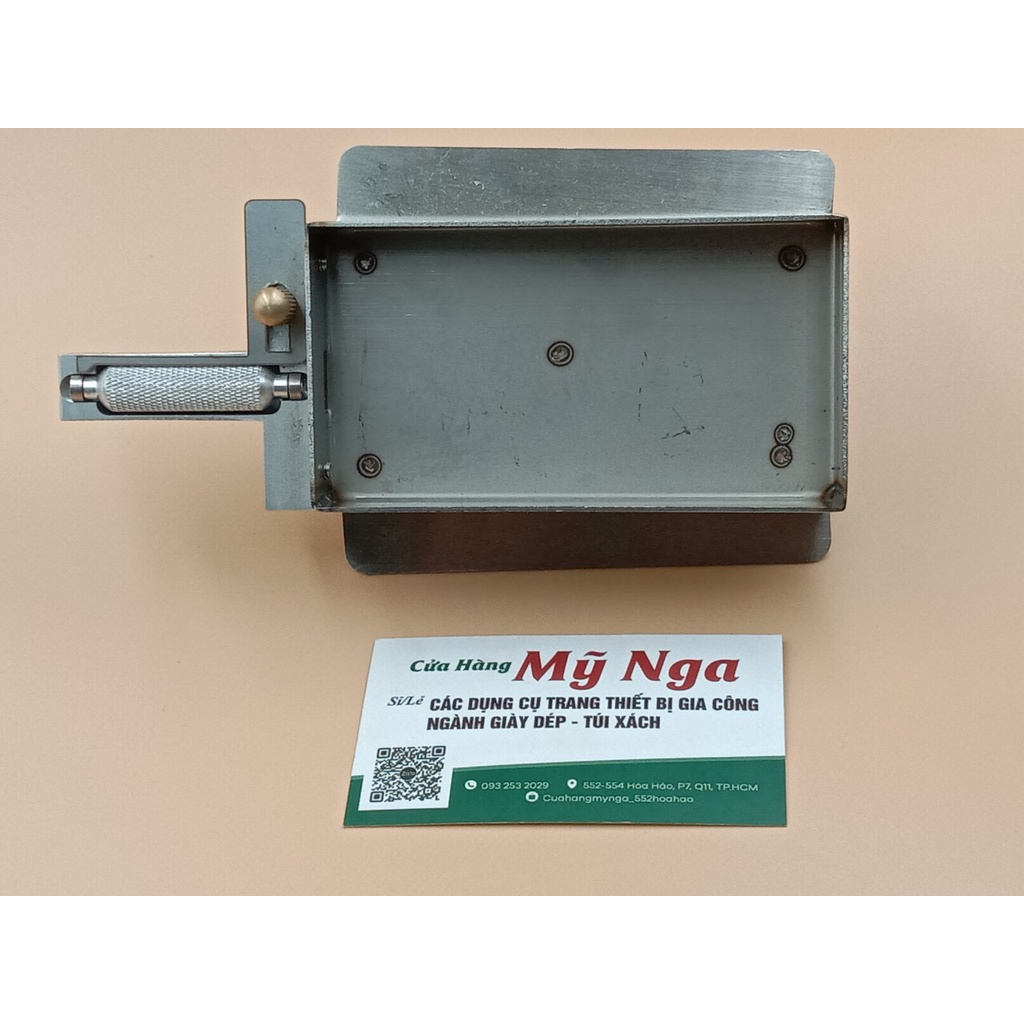 Dụng cụ sơn lăn cạnh da chuyên dụng bằng nhôm - inox cao cấp