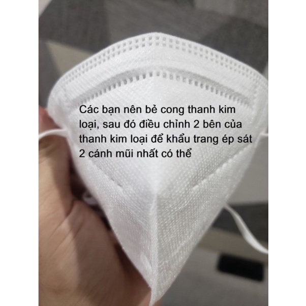 (5 chiếc/túi) Khẩu Trang N95 y tế 5 Lớp