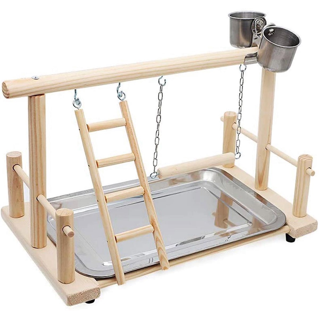 Thang Leo Đồ Chơi Thoải Mái Cho Vẹt Cưng