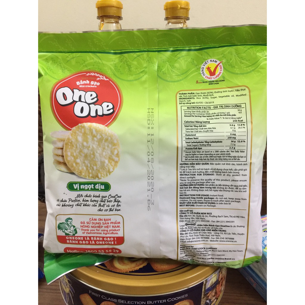 BÁNH GẠO NGỌT ONE ONE 230G