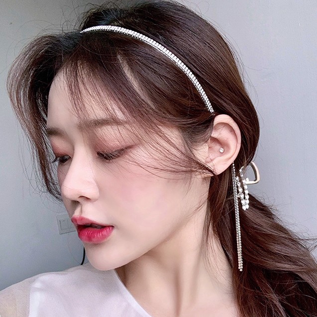 Cài tóc đính đá thời trang dành cho nữ