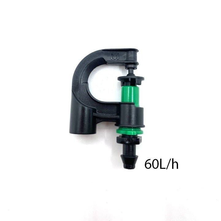 Giá sỉ Bịch 100 Béc G5 phun mưa tưới gốc chống côn trùng lưu lượng 30-60-90-120L/h, Bán kính 0-3,5m