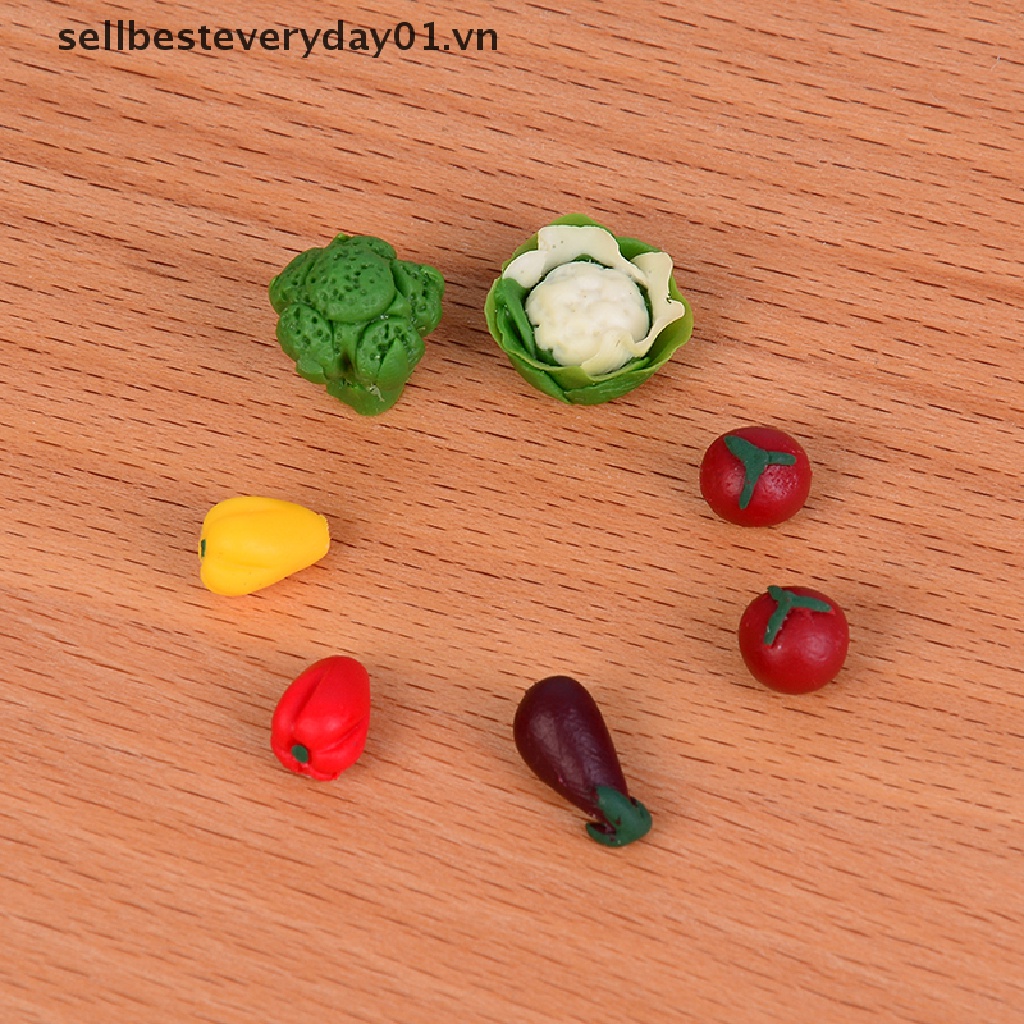 Set 7 Đồ Chơi Rau Củ Quả mini Cho Bé