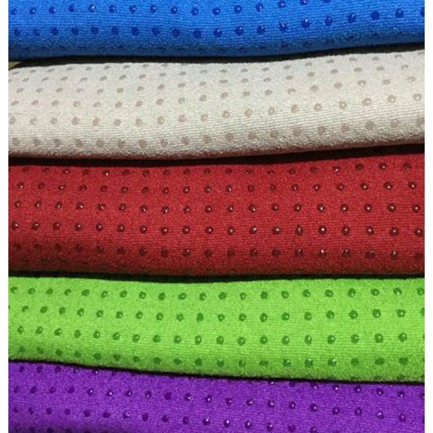 Khăn trải thảm tập yoga silicon - Nhiều màu lựa chọn