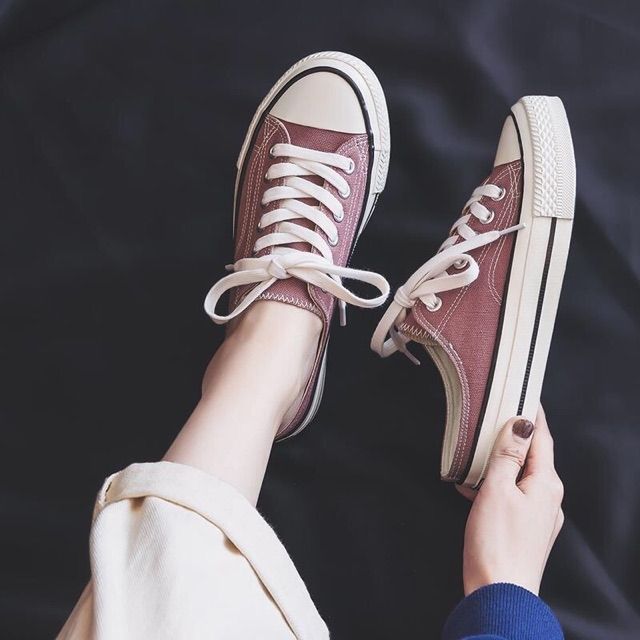 [SALE] GIÀY SỤC/ ĐẠP GÓT ULZZANG VẢI 1970s ❌ Y ẢNH 💯* SZ NAM LINK KHÁC | BigBuy360 - bigbuy360.vn