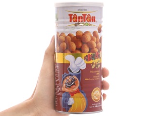 Đậu phộng BBQ tân tân 200gr/ hủ