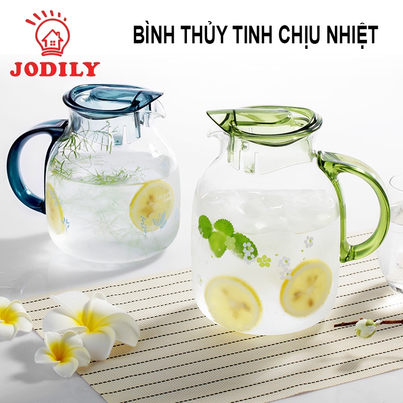 Bình Thủy Tinh Chịu Nhiệt Cao Cấp Jodily StarHome - Chịu Nhiệt Từ -30°C-150°C