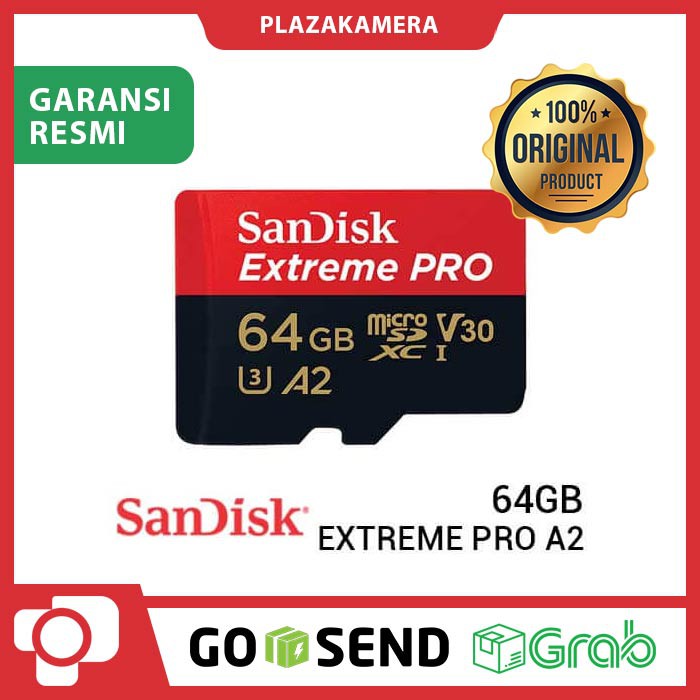 Thẻ Nhớ Sandisk Extreme Pro A2 Microsdxc 64gb