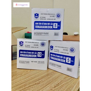 Hộp 100 chiếc bơm tiêm VINAHANKOOK sử dụng 1 lần 1ml/3ml/5ml…