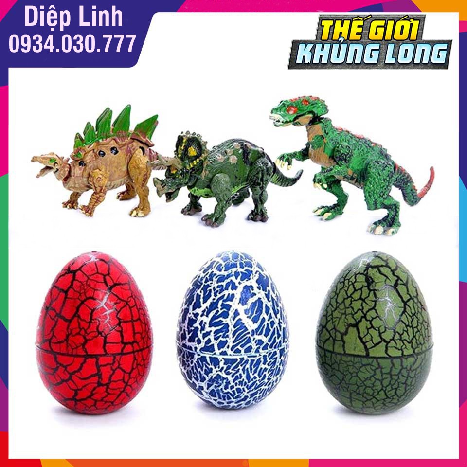 Trứng Khủng Long lắp ghép  Sáng Tạo  chi tiết đẹp và sắc nét giúp bé khám phá thế giới khủng long và tư duy