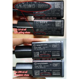 Dây sạc Sony Ericsson EP800