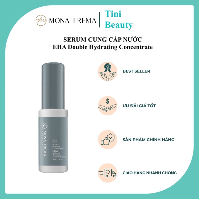 Serum cấp nước Eha Double Hydrating Concentrale Mona Frema