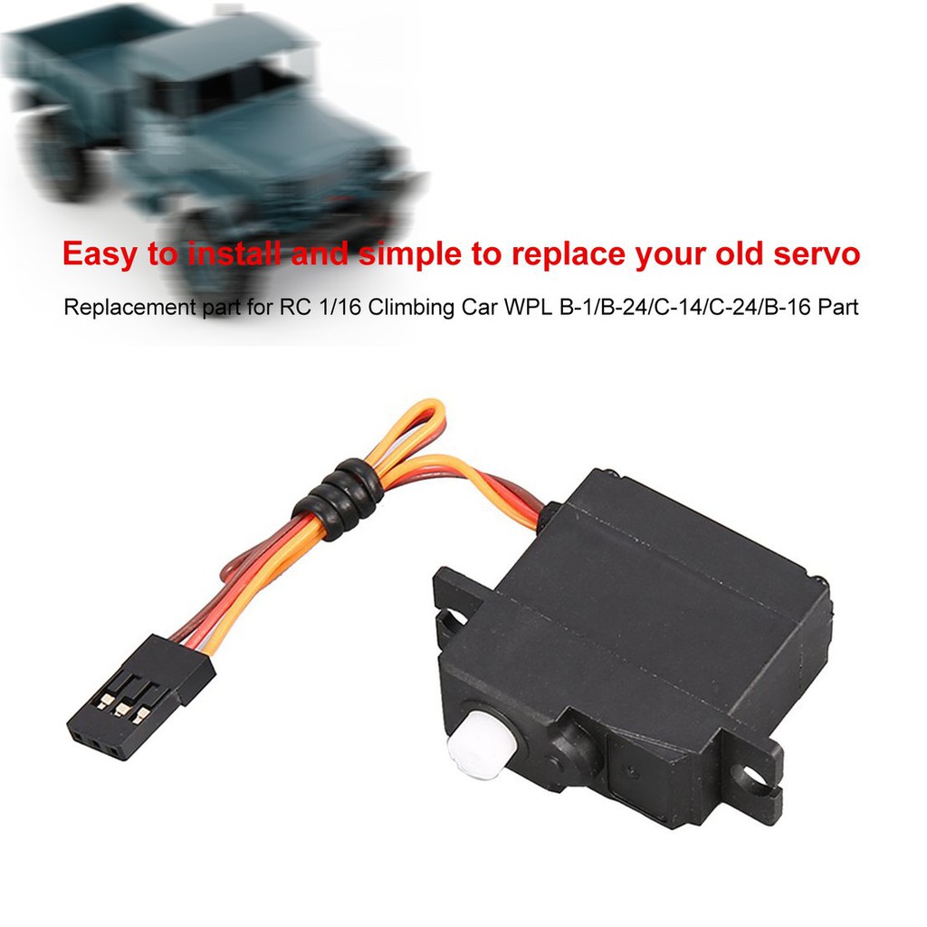 【điều khiển từ xa8/5】RC Car Steering Servo for RC 1/16 Climbing Car WPL B-1/B-24/C-14/C-24/B-16