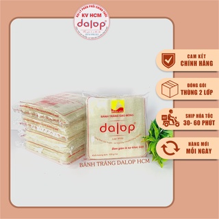 Bánh tráng gạo cuốn chả ram (chả giò) Dalop - Chính gốc cty Nhân Hòa - Bình Định