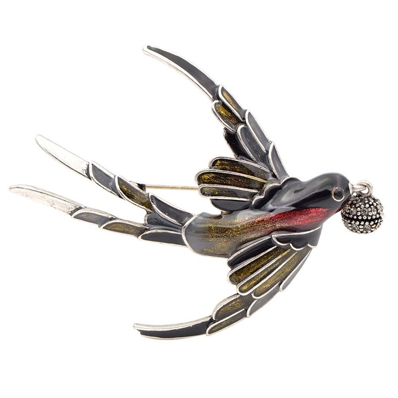 Trâm Cài Áo Hình Bọ Cánh Cứng Đính Đá Thời Trang