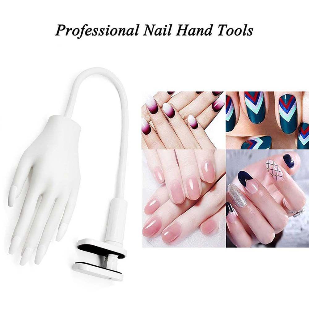 Mô Hình Ngón Tay Giả Bằng Silicon Mềm Linh Hoạt Có Thể Uốn Cong Dùng Luyện Tập Làm Móng