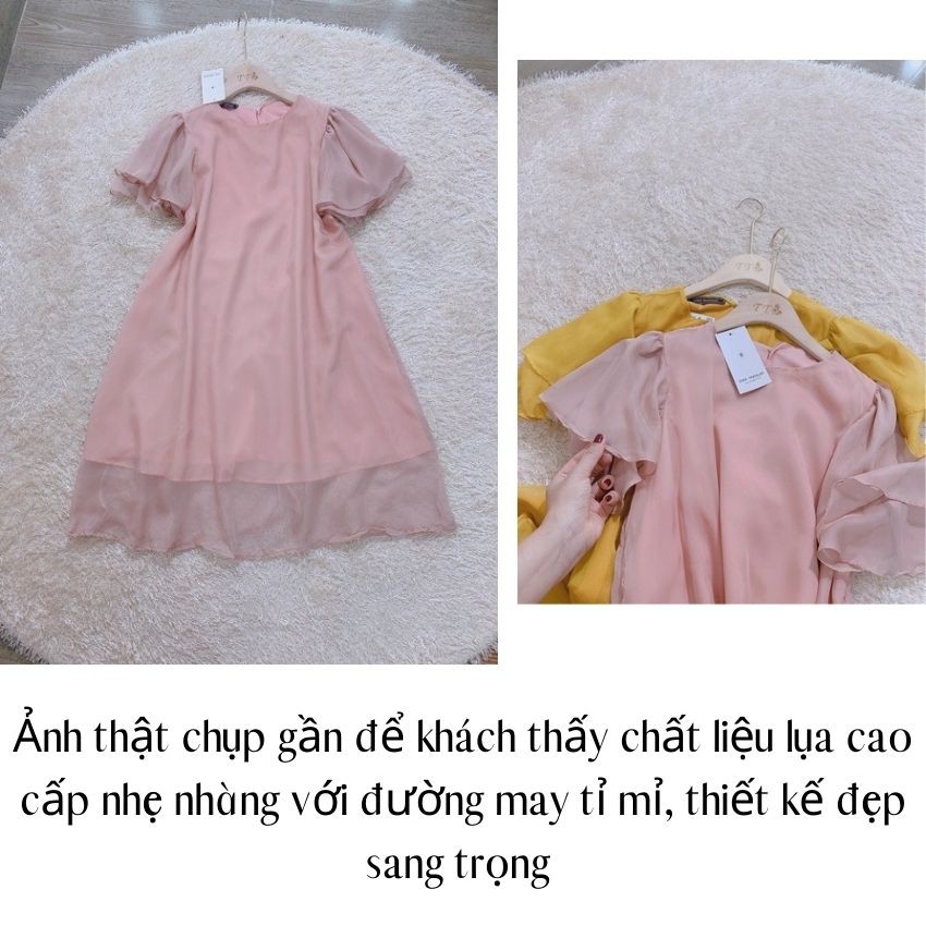Đầm bầu lụa cao cấp cho nàng xinh tươi xuống phố-Q0001