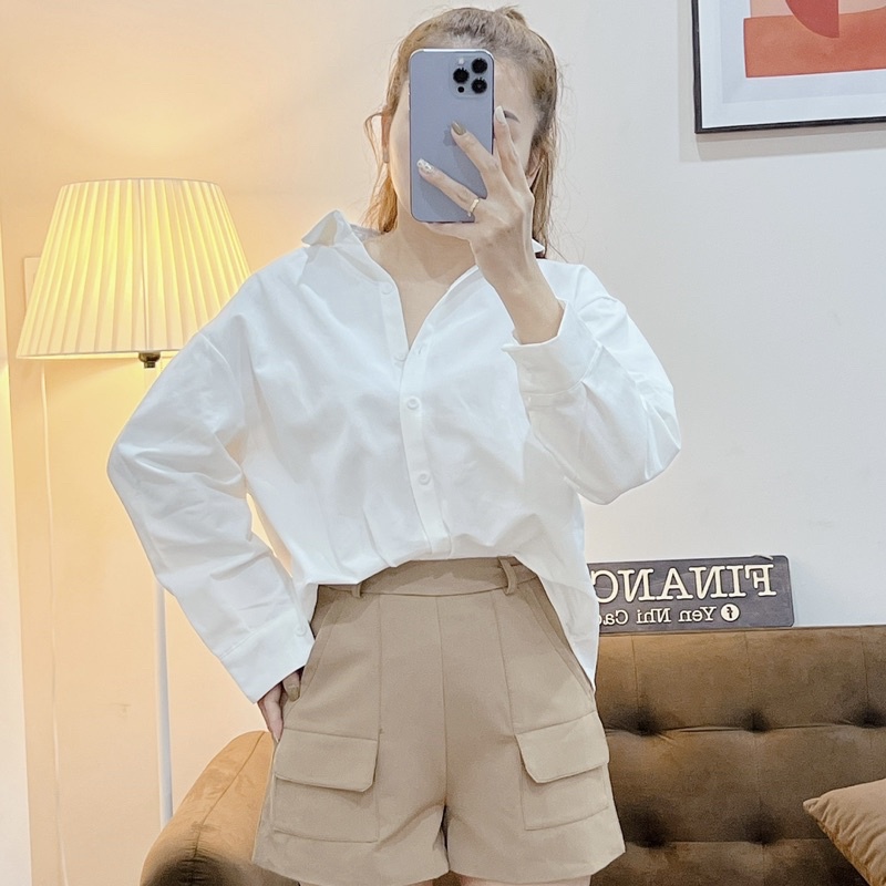 Quần đùi short nữ ⚡ CAO CẤP ⚡ quần túi hộp phong cách Hàn Quốc - Q03