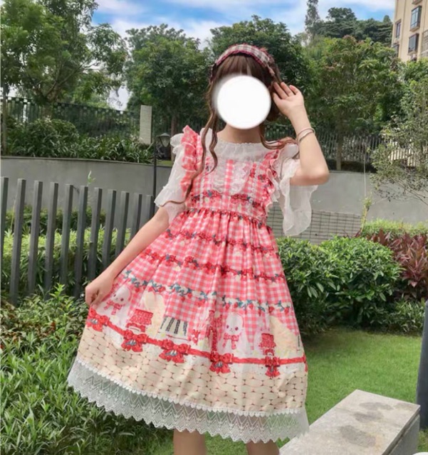 Đầm COSPLAY thỏ đáng yêu