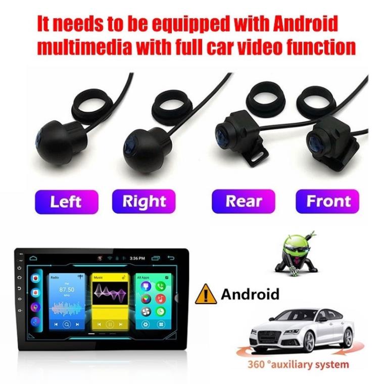 Bộ phụ kiện mắt camera 360° Sony Full HD 1080 cho mọi màn hình Android liền cam 360