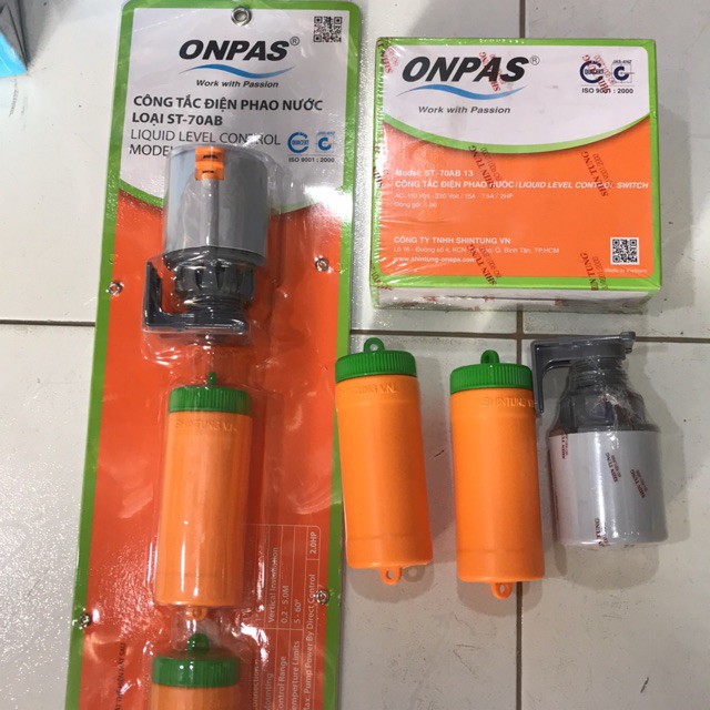 Phao điện bồn nước CHỐNG TRÀN CHỐNG CẠN DÙNG CHO MÁY BƠM NƯỚC Hộp công tắc hoàn toàn kín, chống bụi và độ ẩm xâm nhập