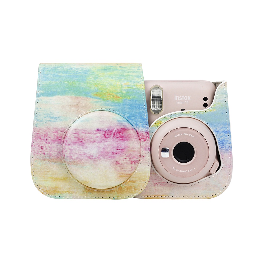 Bao Da Pu Cho Máy Ảnh Fujifilm Instax Mini 8 Mini 9 Camera Bag Cover Case