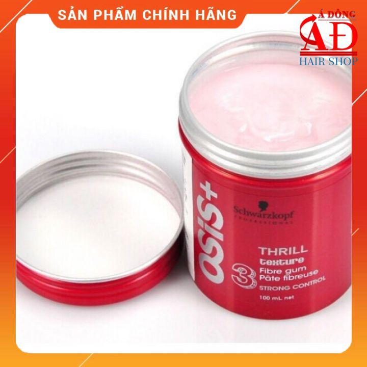 [Chính hãng] [Siêu rẻ] Sáp tạo kiểu tóc Nam Schwarzkopf Professional OSiS+ 3 Thrill Fiber Gum 100ml