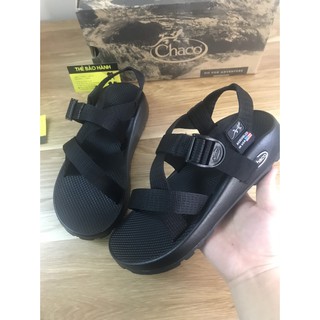 Dép Chaco Uniex màu đen trơn