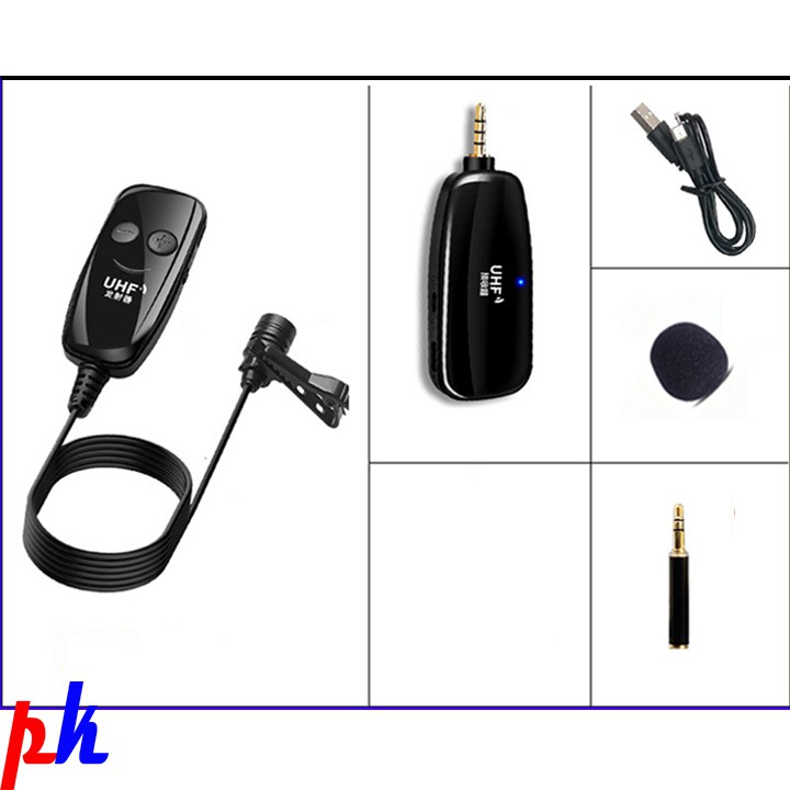 Micro không dây cài áo P12L, Mic không dây cài áo