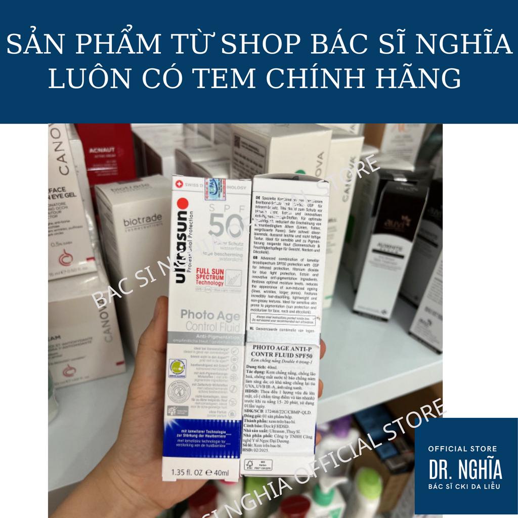 Kem Chống Nắng Ultrasun Face Anti Age & Anti-Pigmentation SPF 50+ Chống Lão Hóa BS NGHĨA