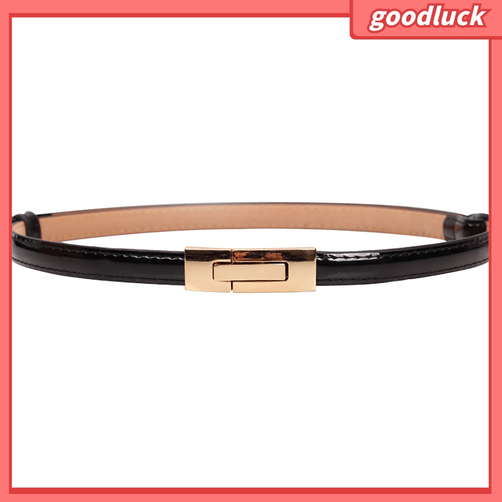 Dây Nịt Nữ, Giả Da, Bản Hẹp