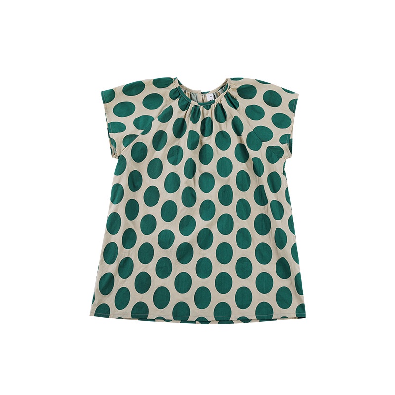 Đầm chấm bi thời trang hè phong cách Hàn Quốc cho mẹ và bé