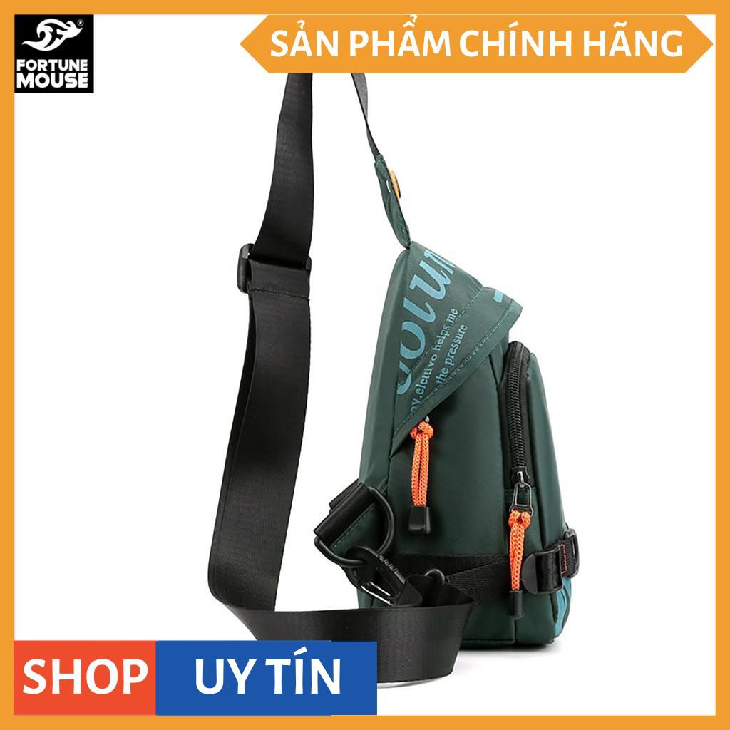 [ NEW TREND ] Túi đeo chéo mini vải dù cao cấp CHỐNG NƯỚC siêu nhẹ Fortune Mouse HA19 | BigBuy360 - bigbuy360.vn