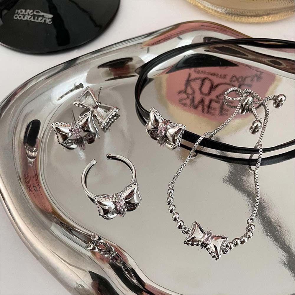 VANES1 Nhẫn Đính Hôn Màu Hồng Thời Trang Cho Nữ