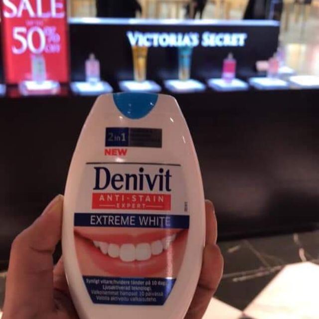 Kem Trăng Răng Denivit ( Đặt trước mình sẽ gửi từ Thụy Điển về nha)