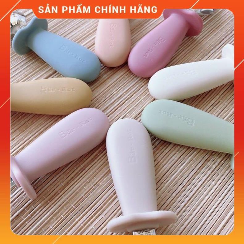 Mẫu mới - Set thìa dĩa gấu - Set Thìa dĩa Bí ngô ăn dặm Bar Rot cao cấp cho bé