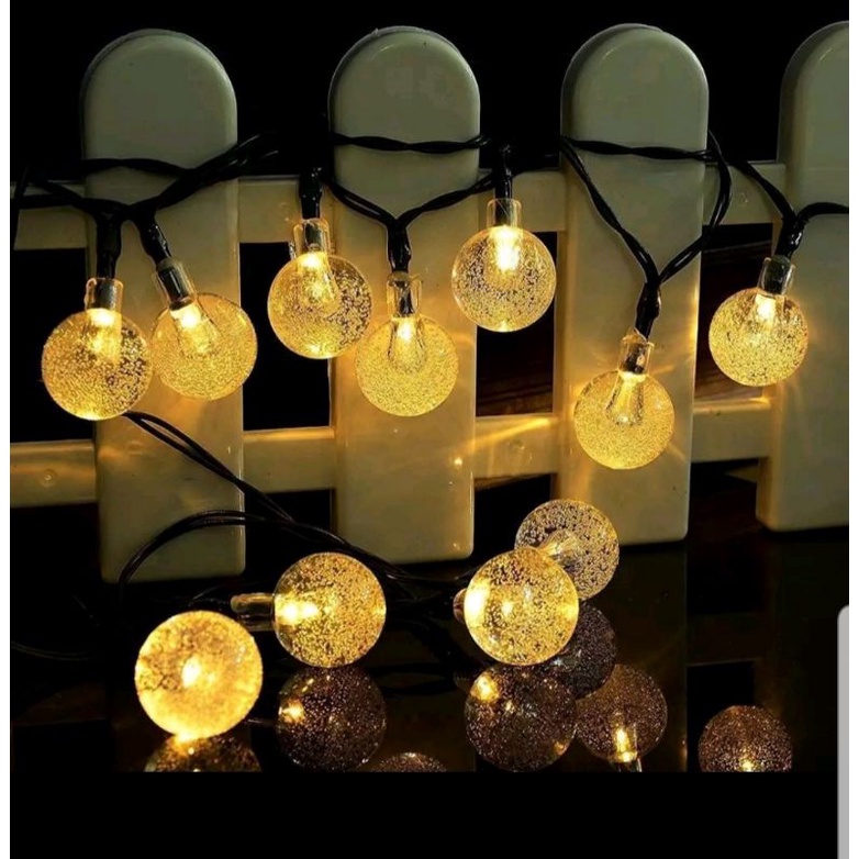 Dây đèn led trang trí cherry Ball vàng nắng