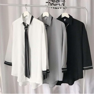 Áo sơ mi saleee 50% tặng kèm cà vạt