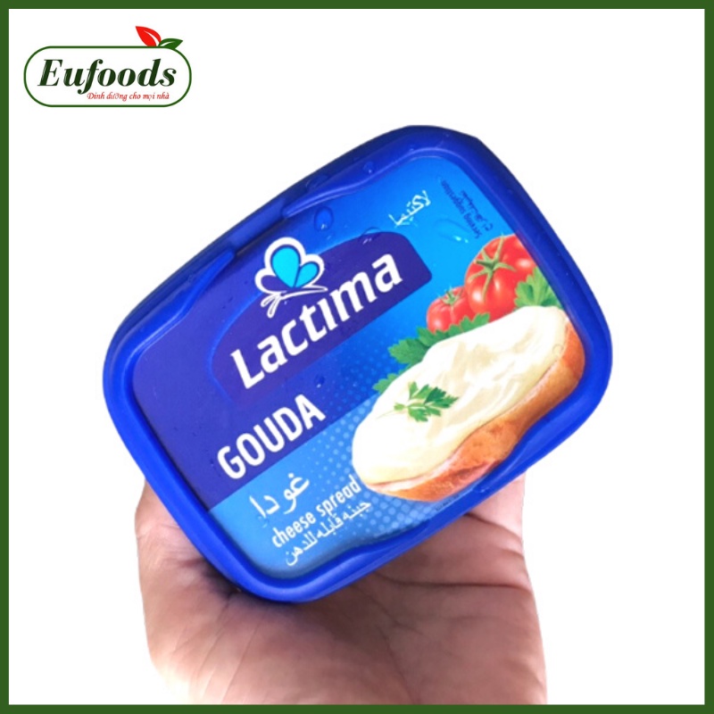 Phô Mai Phết Lactima Gouda Ba Lan 150g DATE MỚI 2023