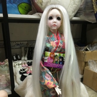 Tóc búp bê bjd 1/3 - vòng đầu 20-24cm