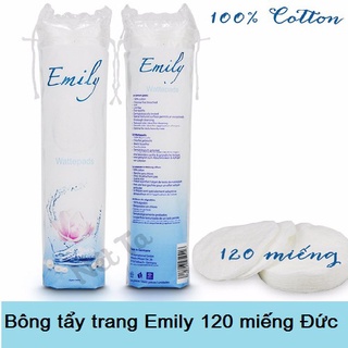 Bông tẩy trang Emily 120 miếng Đức