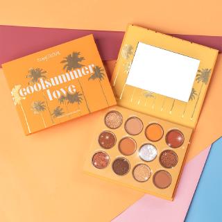 [Hàng mới về] Bảng phấn mắt trang điểm 12 màu phiên bản California Love xinh xắn