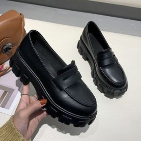 (ORDER) Giày da nữ đế cao 5cm mũi tròn( Ảnh thật ở cuối) | BigBuy360 - bigbuy360.vn