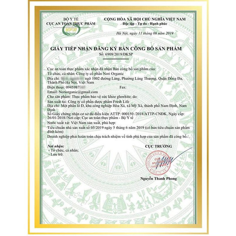 [CHÍNH HÃNG] GluWhite - Hỗ trợ cho làn da sáng mịn, hạn chế lão hóa da, tăng khả năng chống oxy hóa