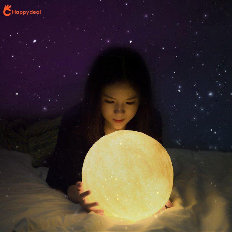 Mặt trăng 3D độc đáo dùng trang trí nội thất