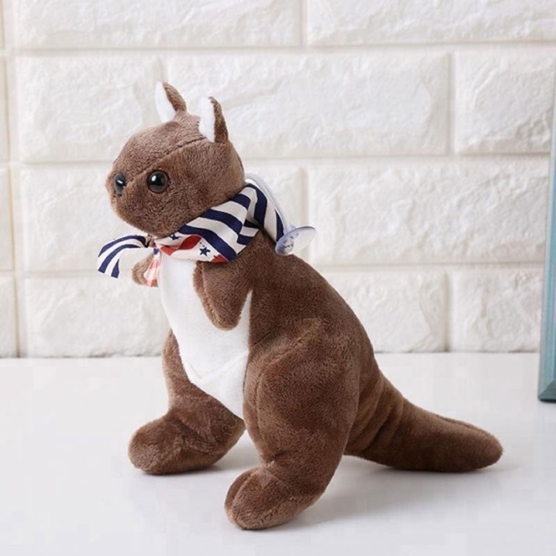 Thú nhồi Gấu bông Kangaroo dài 23 cm màu nâu