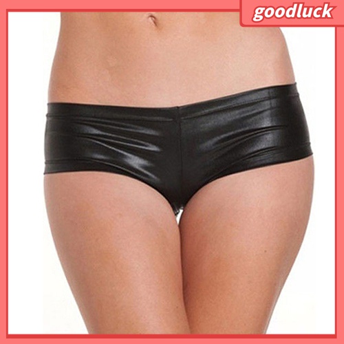 [GOLUK] Quần Short Mini Ánh Kim Loại Lấp Lánh Nổi Bật Đi Tiệc Khiêu Vũ Punk Cho Nữ