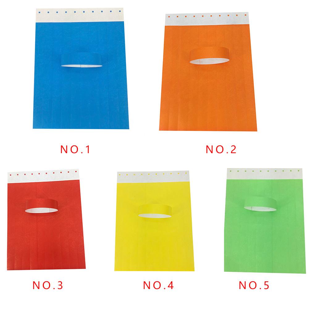 [infashion0] Gói 100 Vòng Đeo Tay Bằng Vải Không Dệt Mềm Mại Chống Nước Chống Mồ Hôi Nhỏ Gọn Dành Cho Lễ Hội