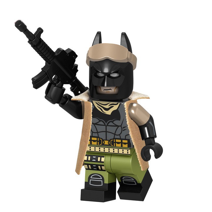 Xếp Hình Minifigures Siêu Anh Hùng BATMAN - Đồ Chơi Lắp Ráp non-lego FHBM1